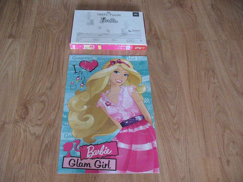 Trefl, Olśniewająca Barbie, puzzle maxi, 24 elementy