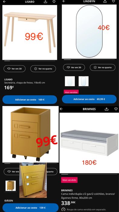 Moveis de casa varios