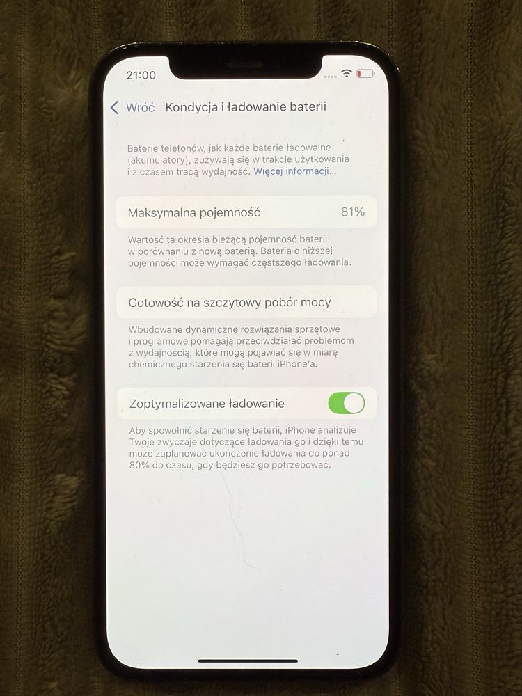 Telefon komórkowy Iphone 12 pro 128GB (iphone 13 14 pro max 11