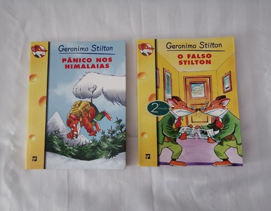 Livros juvenis coleção Geronimo Stilton