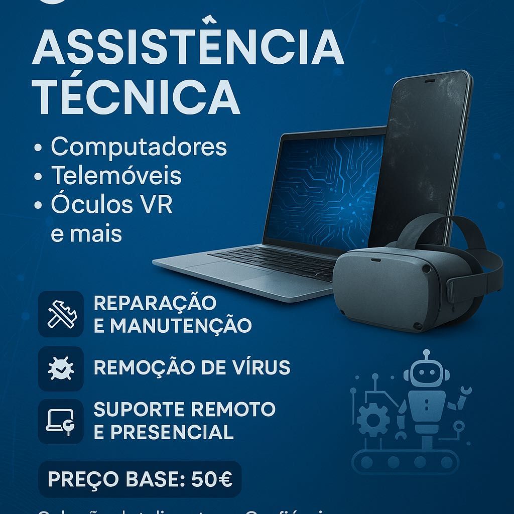 Suporte Técnico Informático - Reparações e Resolução de Problemas
