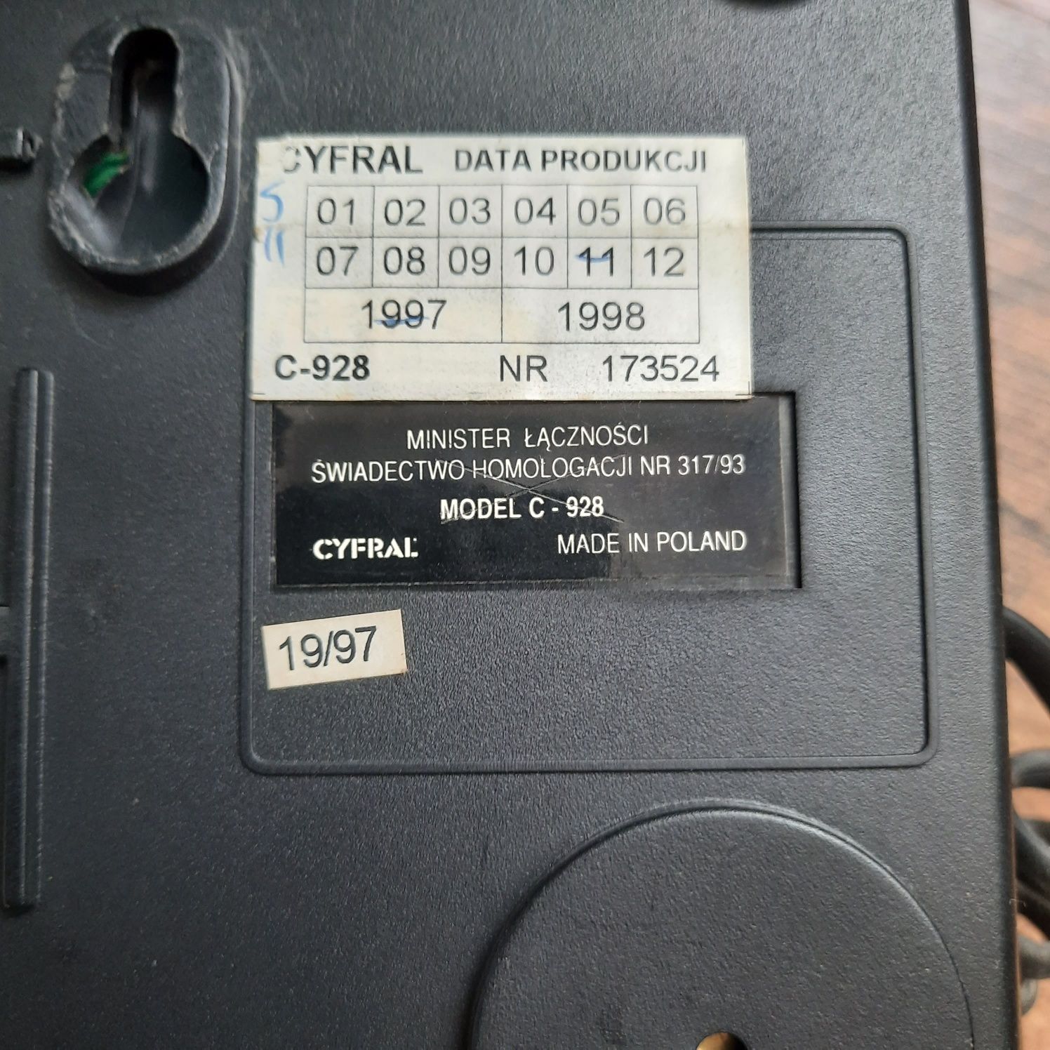 Telefon stacjonarny model C-928 bardzo dobry