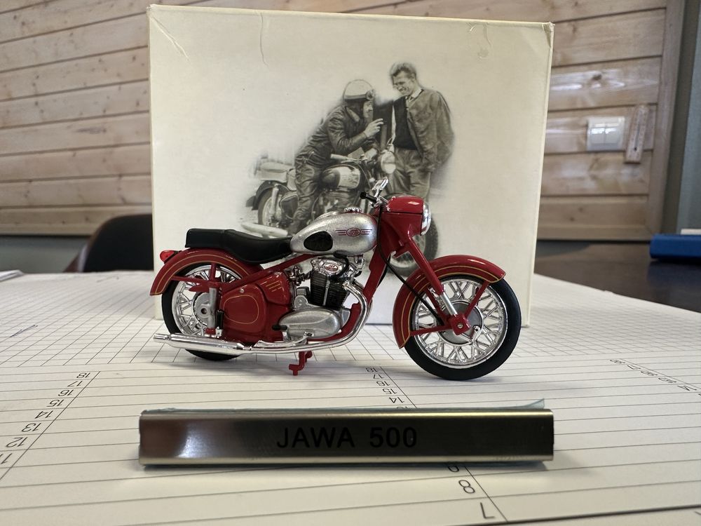 Model motocykla Jawa 500