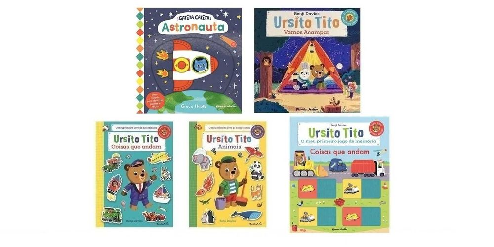 Gatita Catita /Ursito Tito O Meu Primeiro Livro de.. /.. - Desde 5€