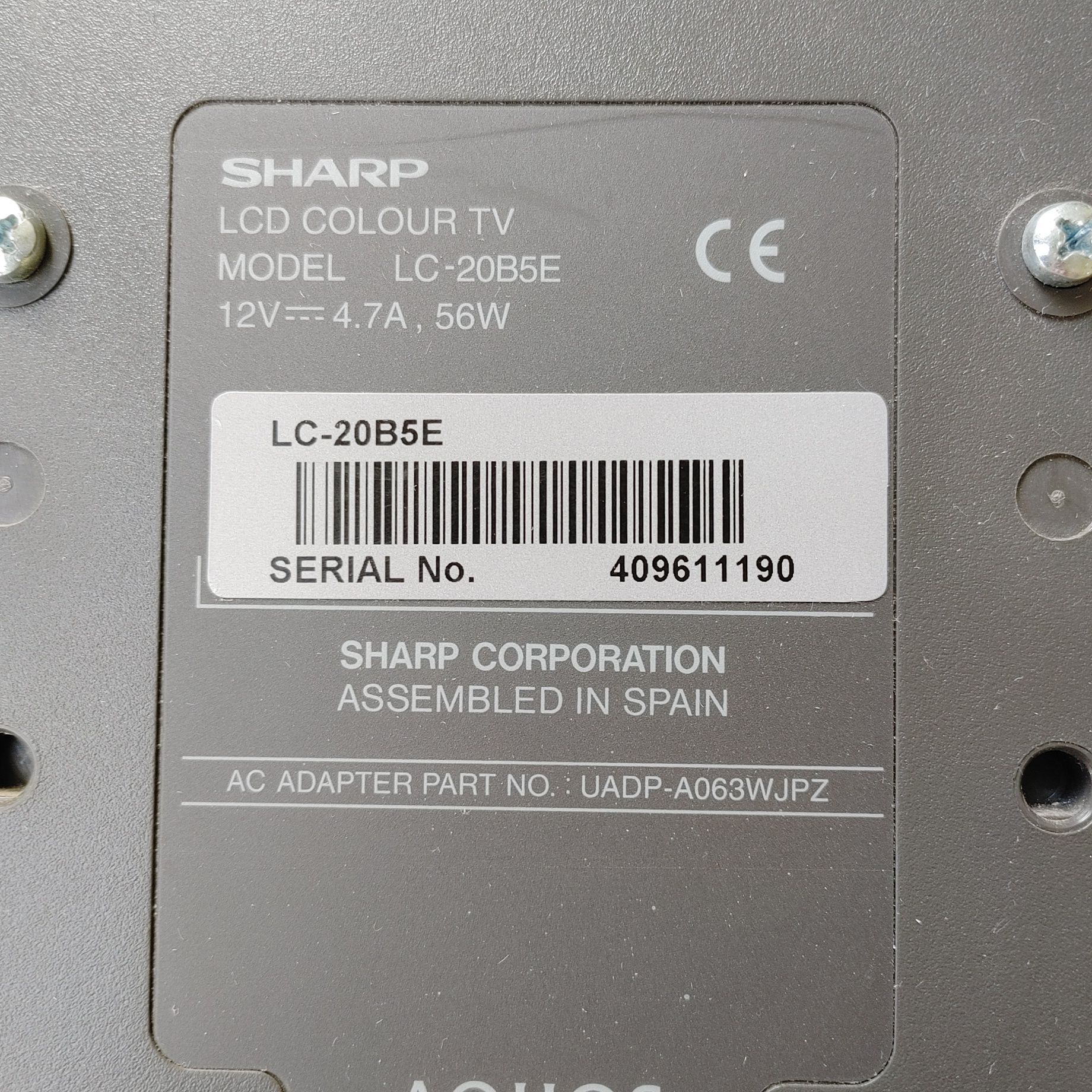 Продаю телевизор SHARP LCD COLOUR TV