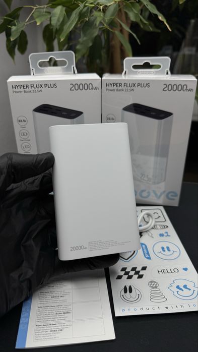 Якісний повербанк з гарантією Proove 20000 mAh 22.5w павербанк зарядка