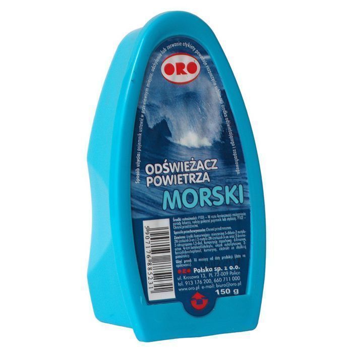 Odświeżacz powietrza w żelu 150g ORO morski