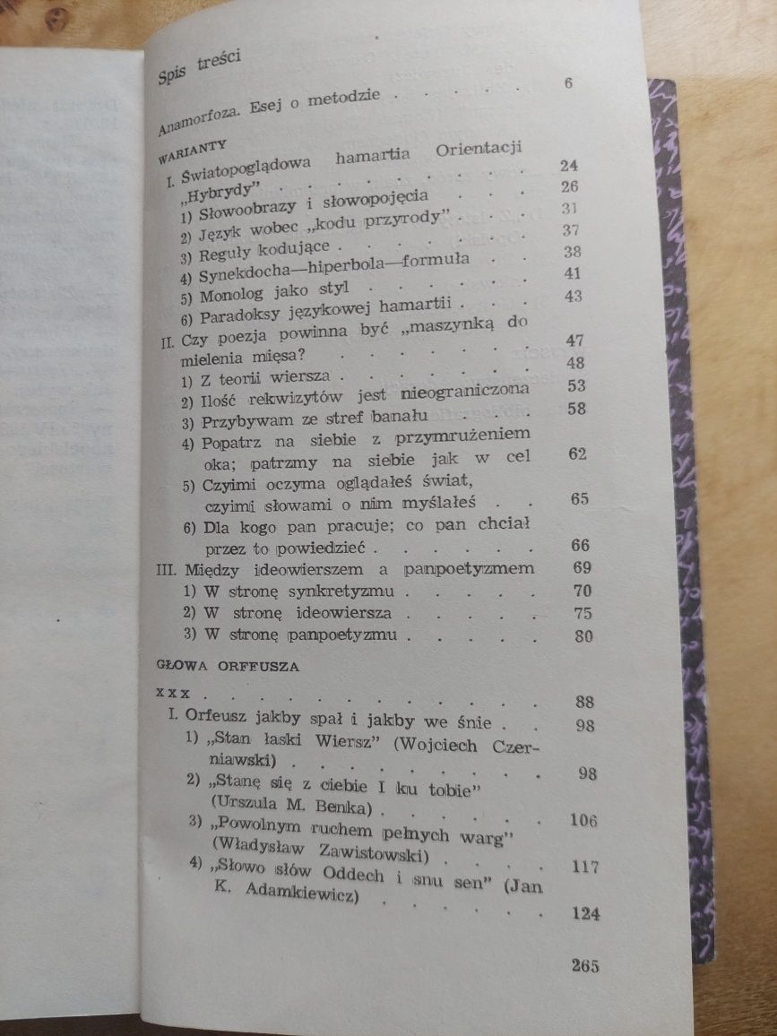 Głowa Orfeusza Sergiusz Sterna Wachowiak