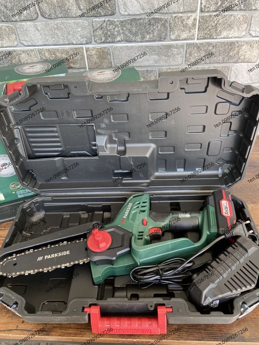 Акумуляторна цепна міні пила,ланцюгова, сучкорез, сучкоріз PARKSIDE