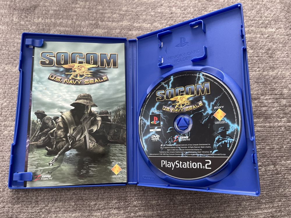 Jogo PS2 Socom US Navy Seals