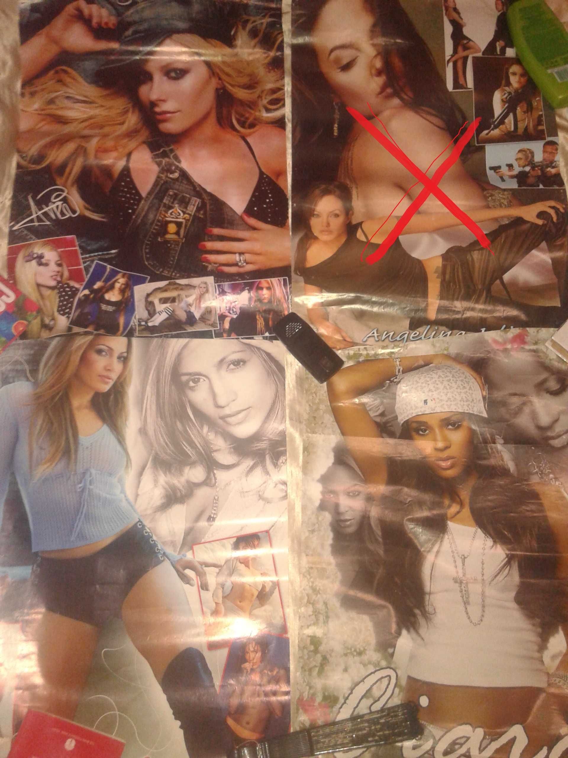 Продам старые плакаты  Ciara  и Avril Lavigne
