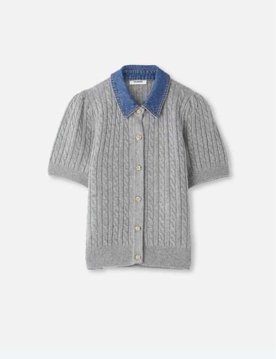 Кофта поло sandro