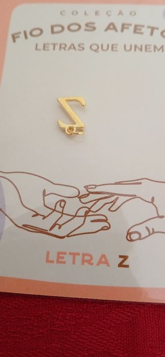 Letra Z, da coleção Fio dos Afetos, nova