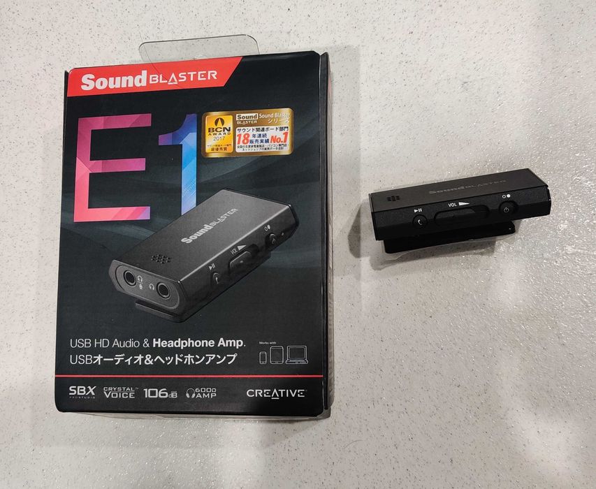 Сreative Sound Blaster E1