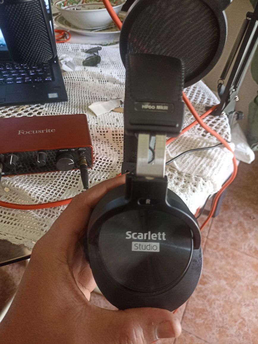 Kit de microfone scarlett
