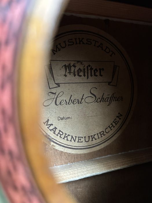 Meister Herbert Schäffner Класична гітара