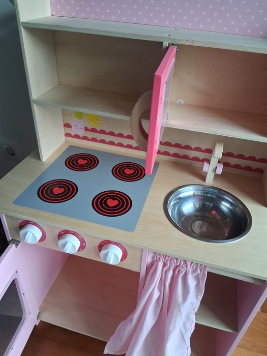 Cozinha de Criança Rosa