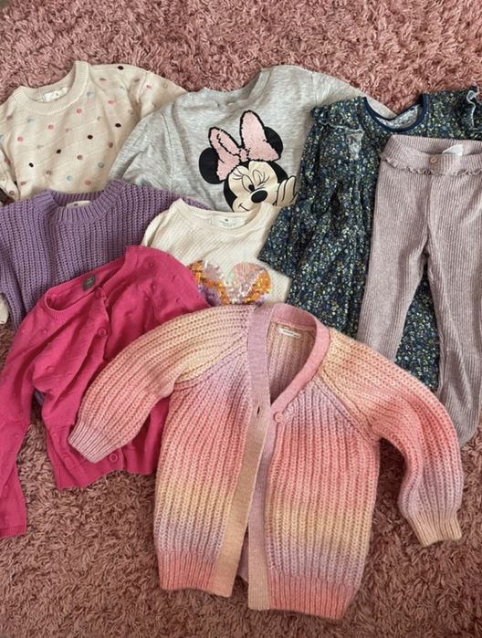 Paka ubrań Zestaw 98 104 Dziewczynka Zara H&M Reserved