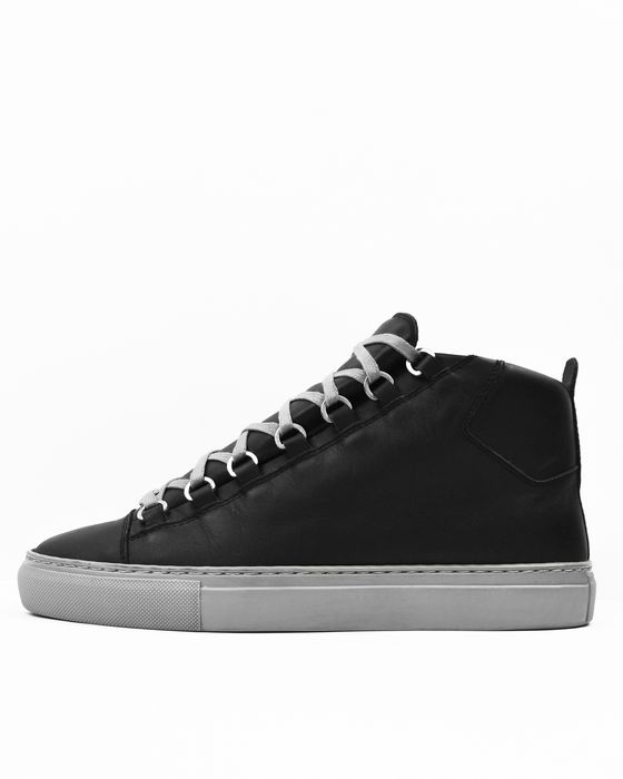 Брендові оригінальні шкіряні черевики хайтопи BALENCIAGA Paris 39-40