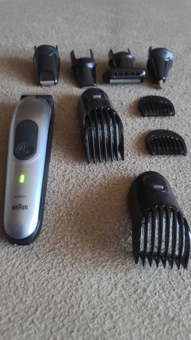 Тример універс. BRAUN MGK 7221(10в1) акум.100 хв.мішок.підставка нове