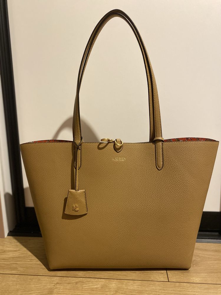 Ralph Lauren Torebka na ramię, NOWA Dwustronna