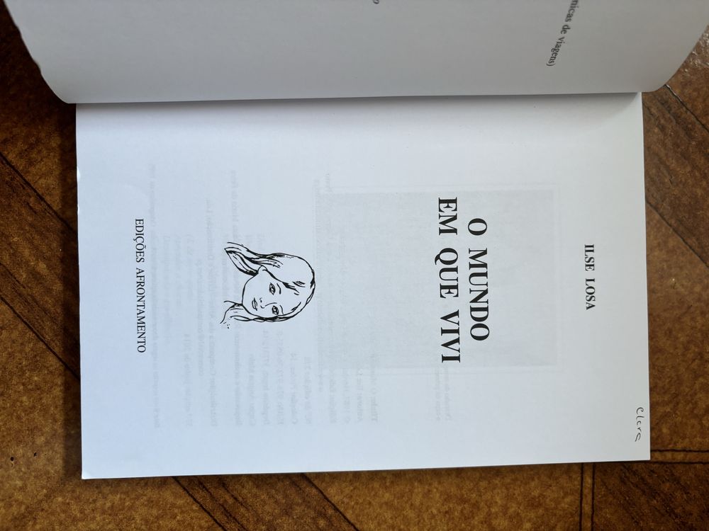 Livro “O mundo em que vivi” de Ilse Losa