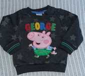 Nowa bluza Disnay dla primark świnka George 74 cm