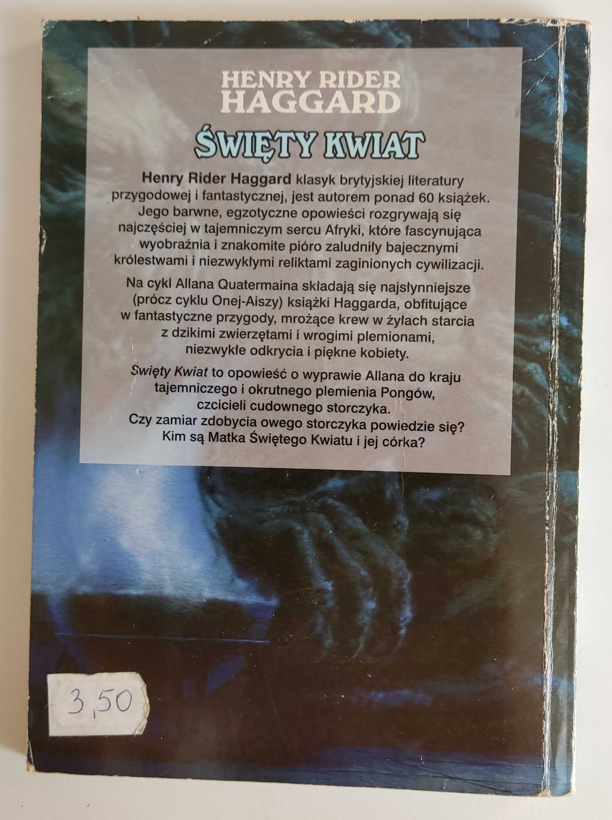 Święty kwiat Henry Rider Haggard