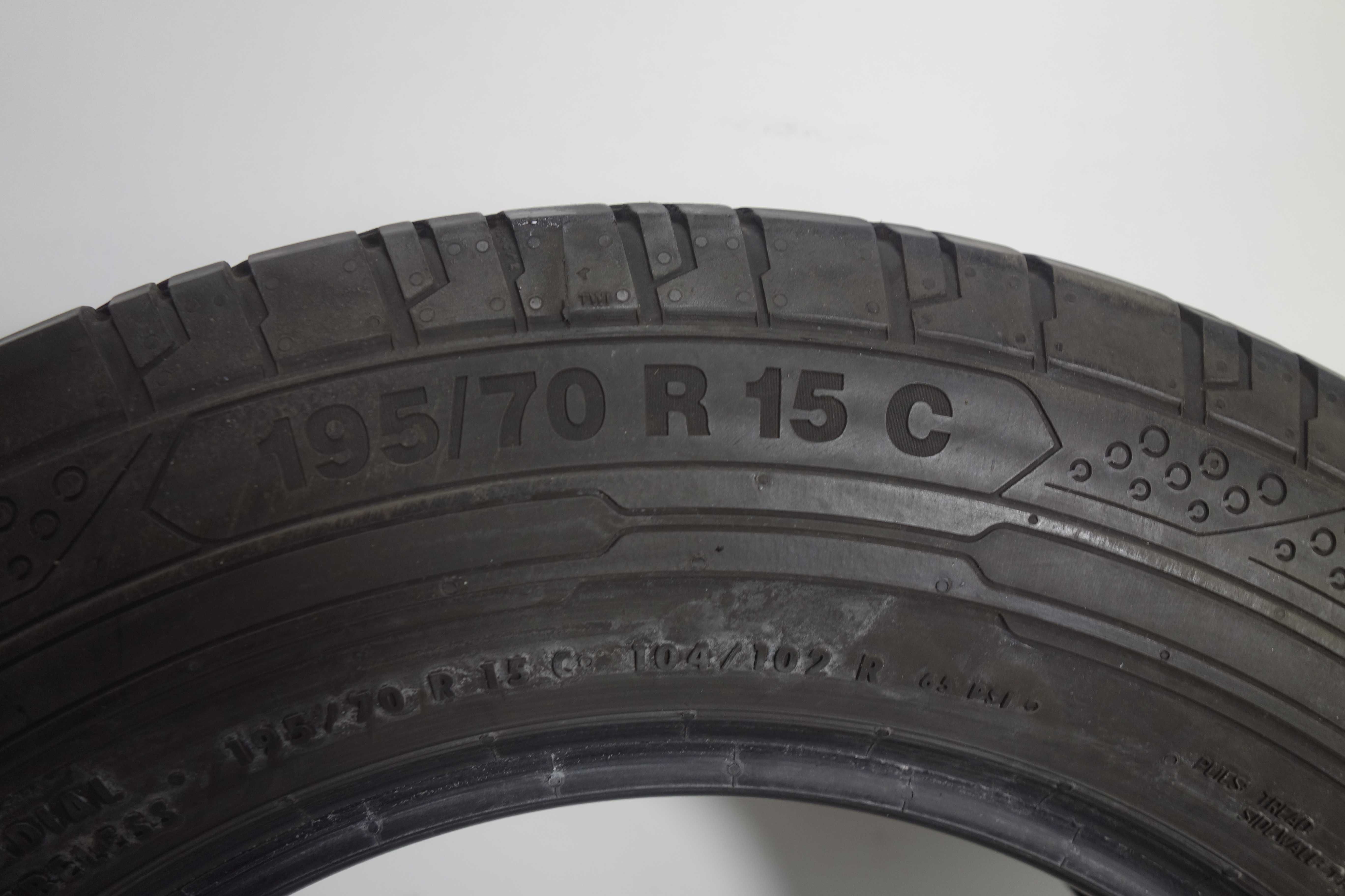 Opony letnie 195/70/15C - CONTINENTAL Conti Van Contact 200