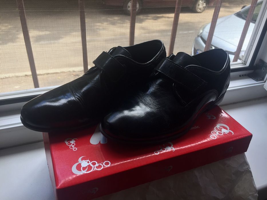 Туфли, кожа, лак