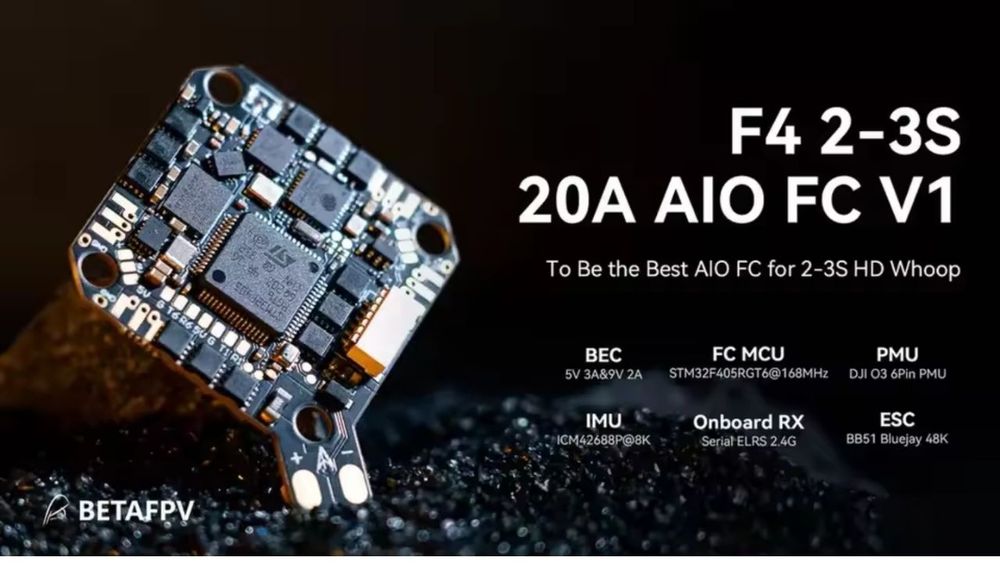 Betafpv Pavo 20 pro O4 Pavo pico || HQ prop Mario 25 mini Fc AIO 1104