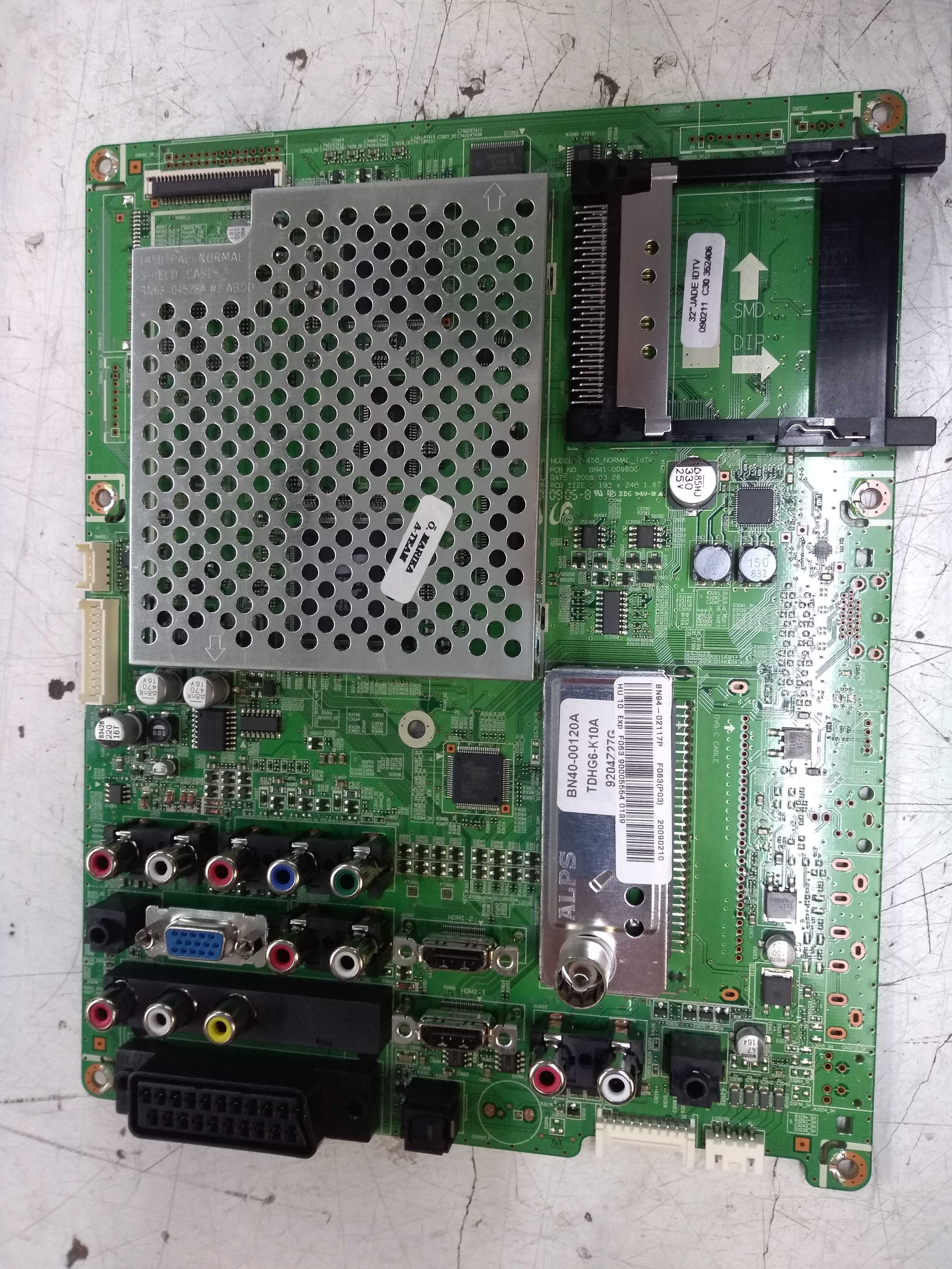 main board bn94samsung 02117a