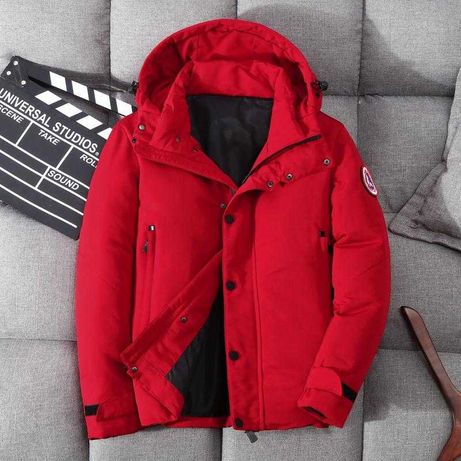 Мужская зимняя тёплая куртка пуховик аляска (AS), 44-50, 2 цвета