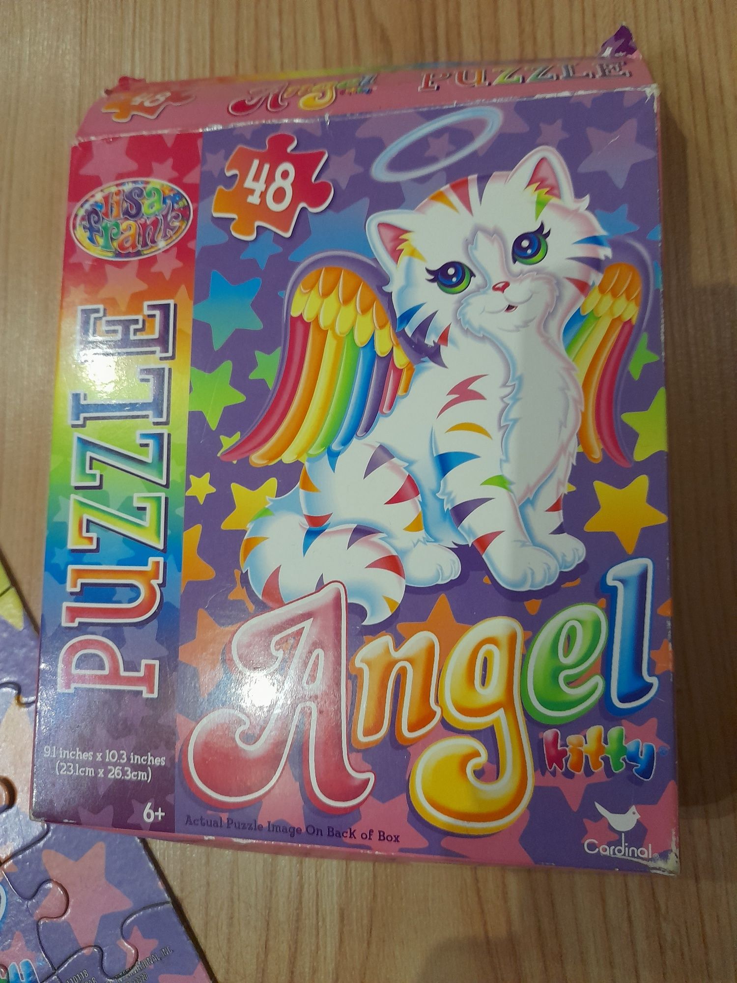 Puzzle 48 elementów dla dziecka kotek Angel