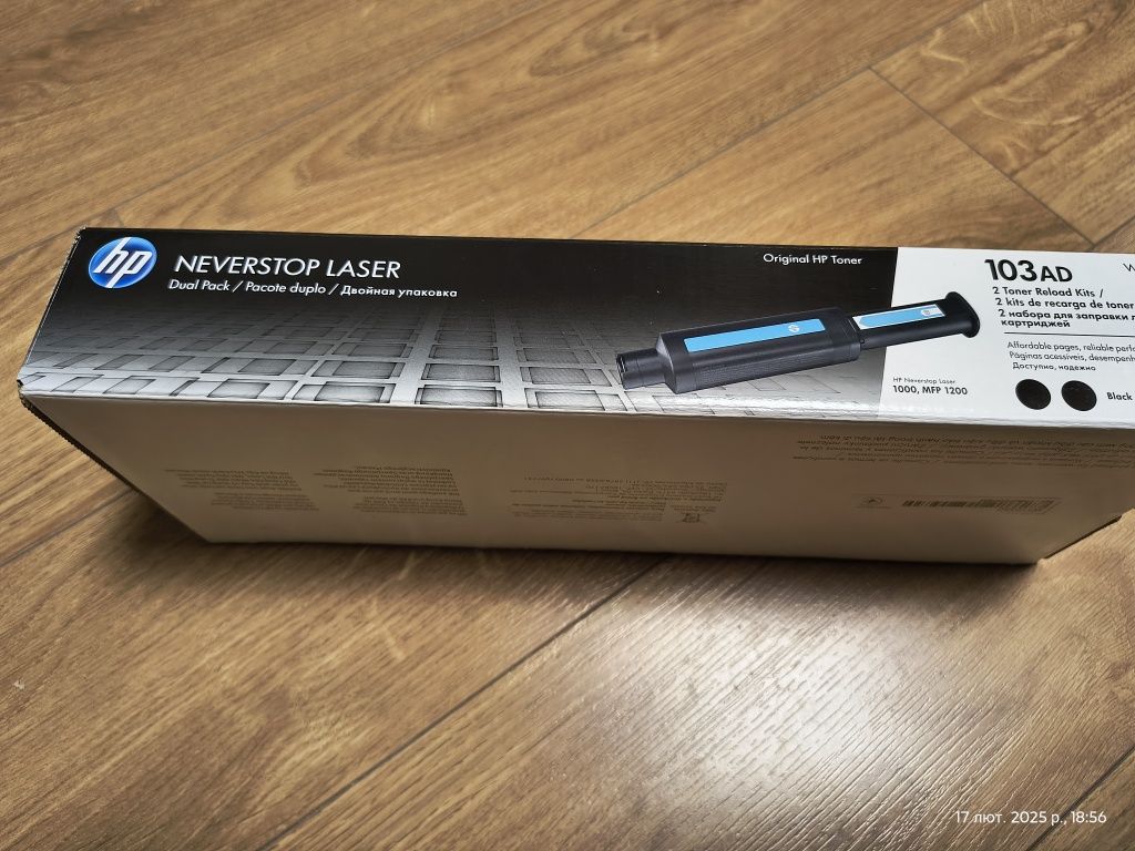 Тонер-картридж HP Neverstop 103AD Toner Reload Kit 2-Pack (W1103AD)