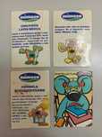 Autocolantes A Turma da Escola Orelhudos Mimosa 1992 ou 1993