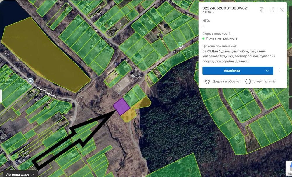 Ділянка біля лісу та озера! 15 сотМихайлівка-Рубежівка22-кмЖитомирська
