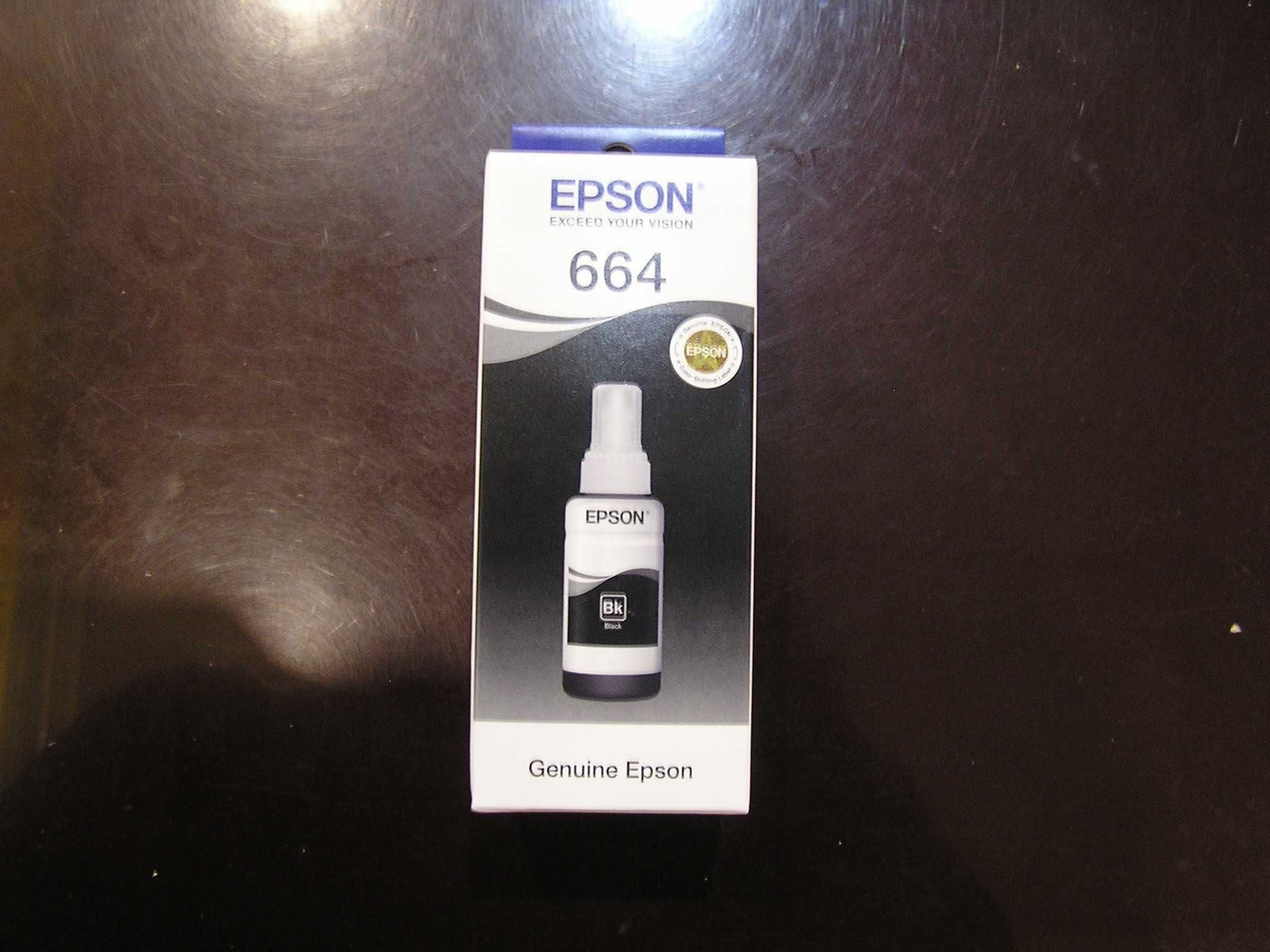 Контейнер черные,синие желт чернила Epson 664   L100/L200 Black  Е6641