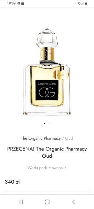 Organic Glam OG perfumy jaśmin
