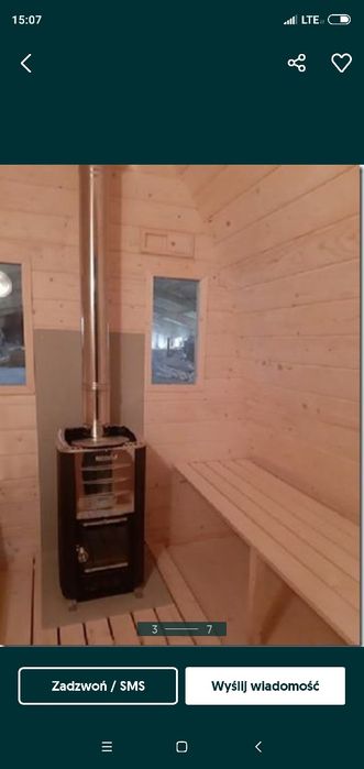 Piec do sauny Harvia M3 opalany drewnem