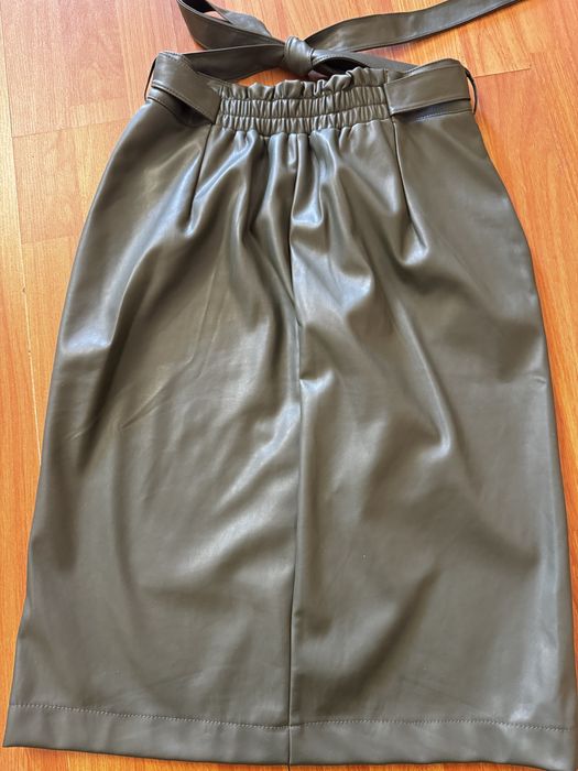 Спідниця шкіряна екошкіра xl Reserved