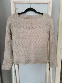 Beżowy Sweter Only S M 36 38