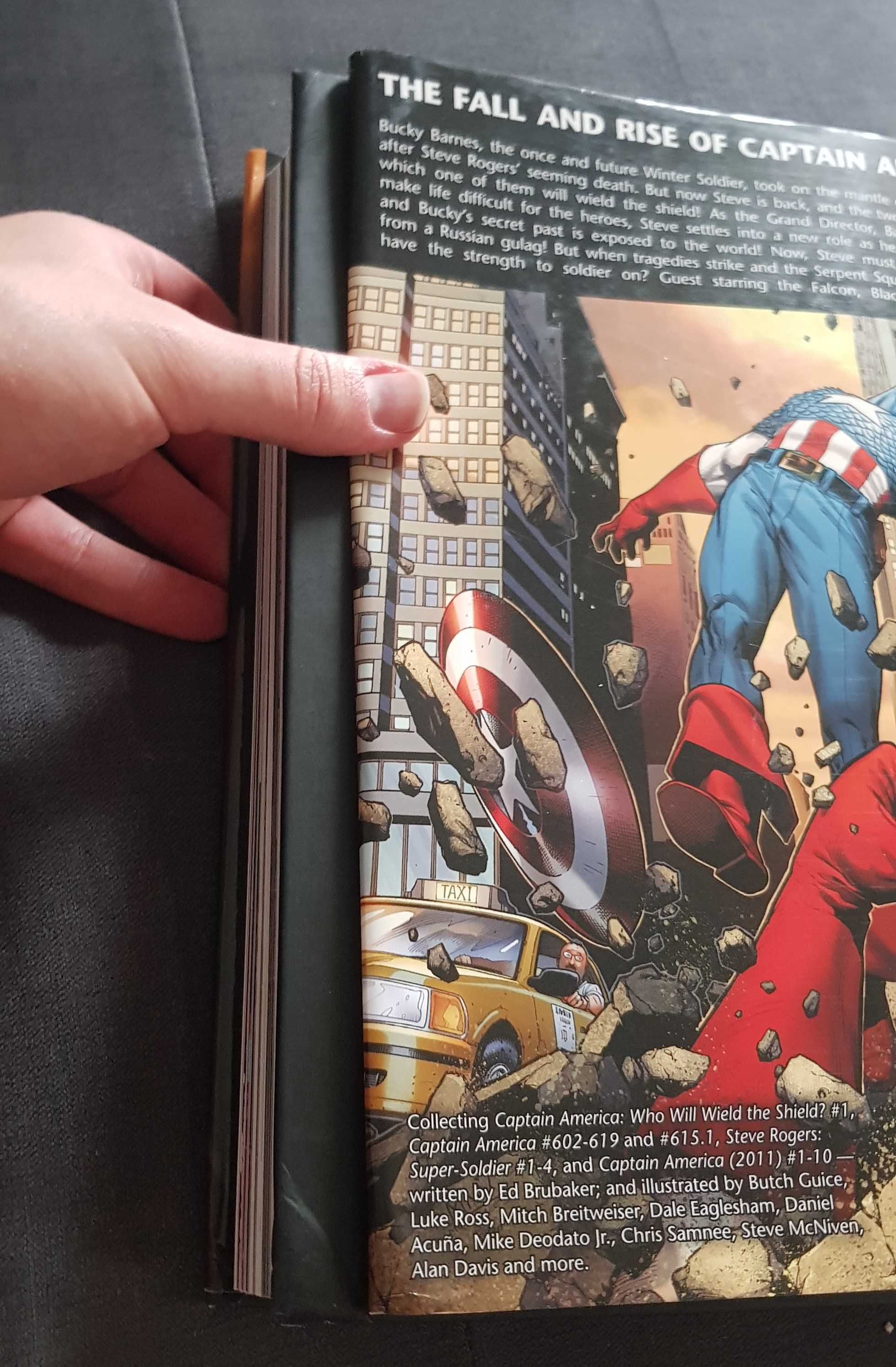 Captain America by ed brubaker omnibus 1-5