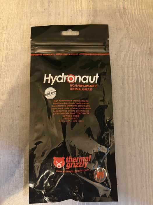 Pasta termoprzewodząca Thermal Grizzly Hydronaut 1,5 ml (NOWA)