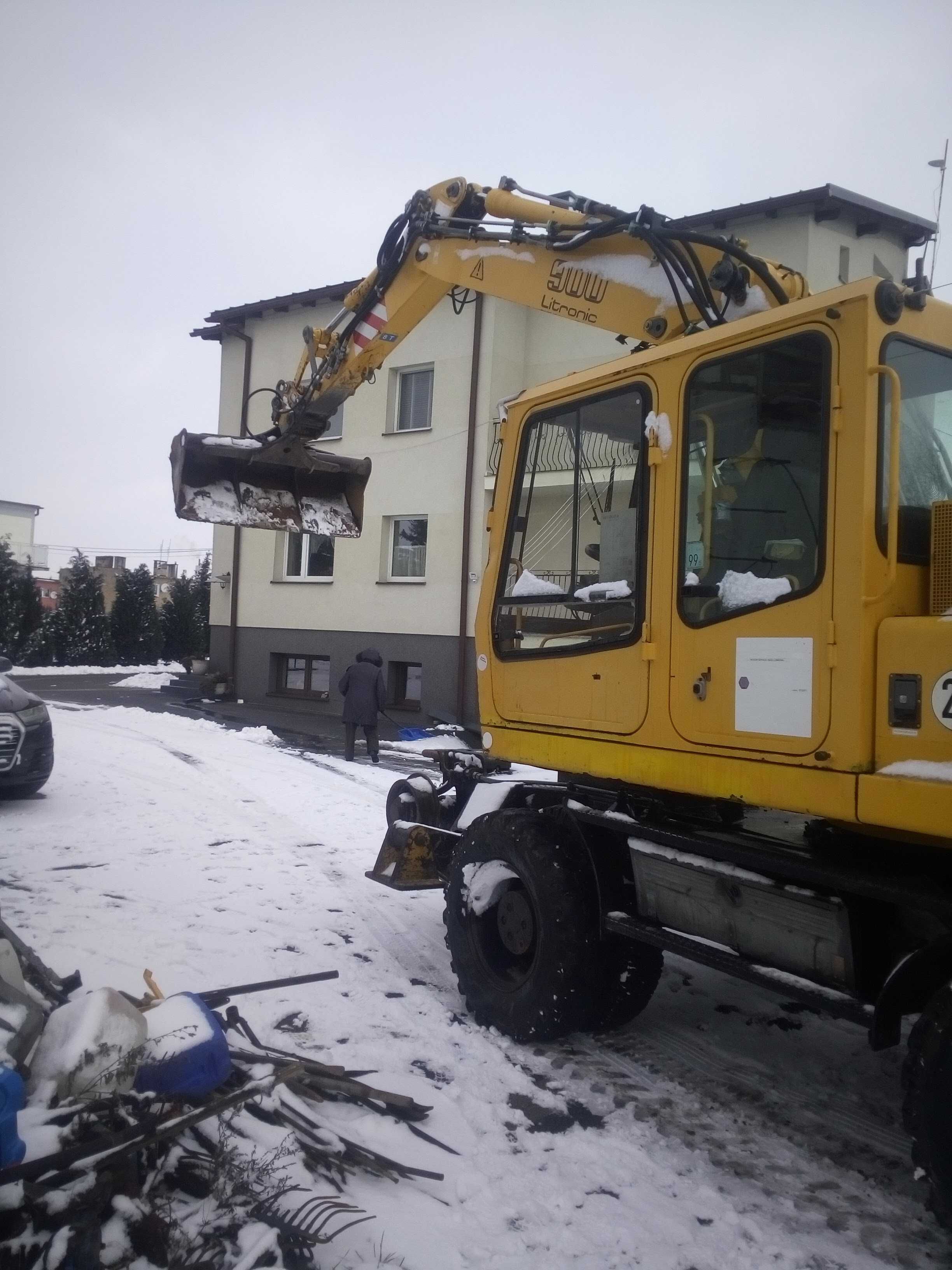 Koparka liebherr 900 litronic dwudrogowa