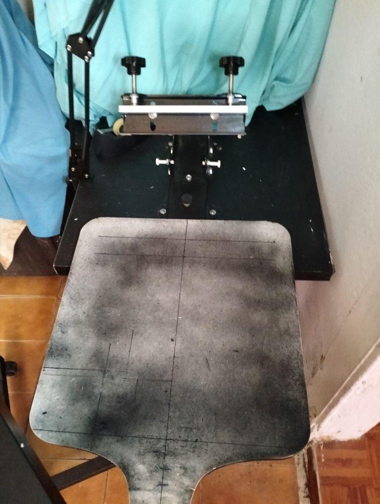 Prensa de serigrafia