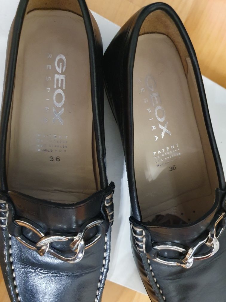 Мокасины Geox Respira лоферы, р.36, оригинал