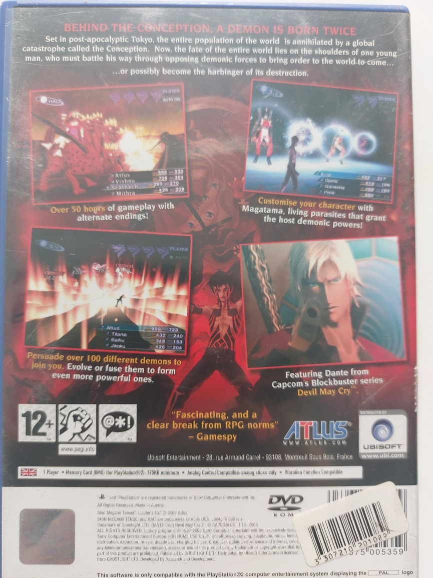 Lucifer's Call Playstation 2 PS2