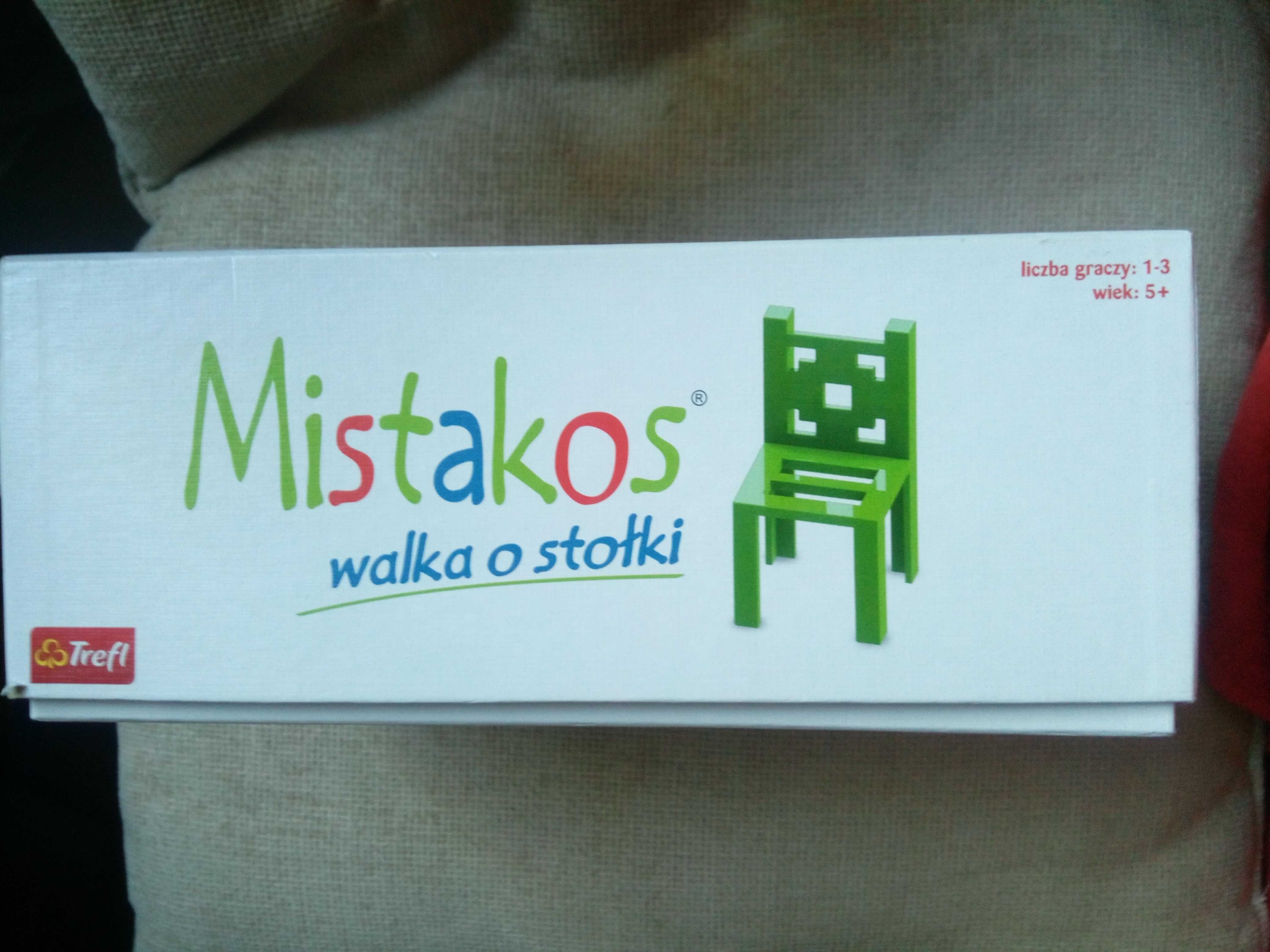 Trefl Mistakos walka o stołki gra zręcznościowa nowa gratis Muffinki