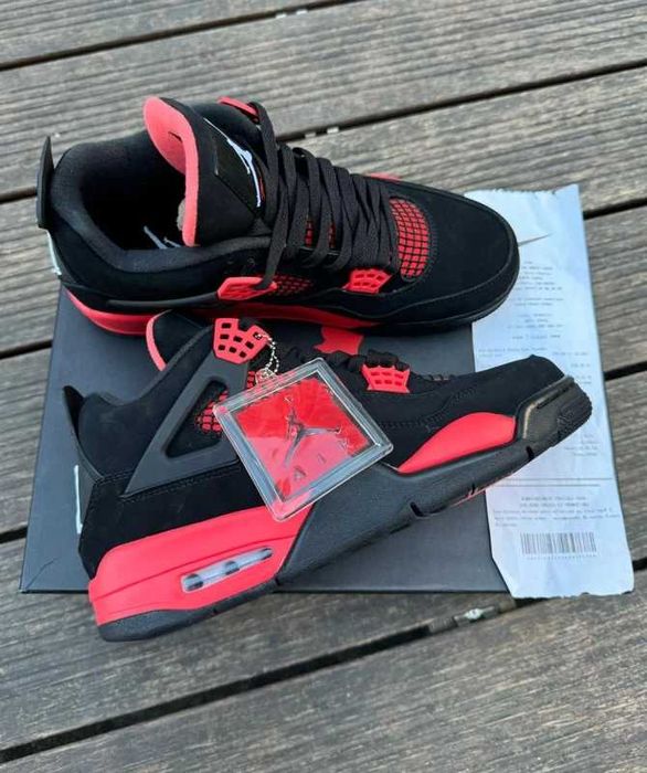 "Buty biegania "Nike_Air_Jordan_4_Retro_Red_Thunder_Roz.41